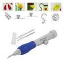 DIY Magic Embroidery Pen Set Punch Needle Stitching Knitting Sewing Tool