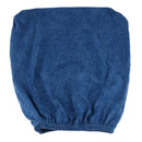 Spandex Elastic Office Chair Slip Covers Protector Rotating Chair Seats Blue