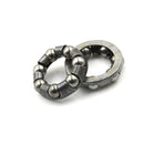 2 x Bicycle Rear Wheel Axle 1/4 Inch x 7 Ball Bearing Cages Pair   Bike  JR FT