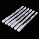 6x Fluorescent White Paint Pen Marking Drawing Painting Coloring Pen Markers