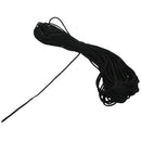 100 ft 550 Paracord Survival Cord Parachute Rope - Black