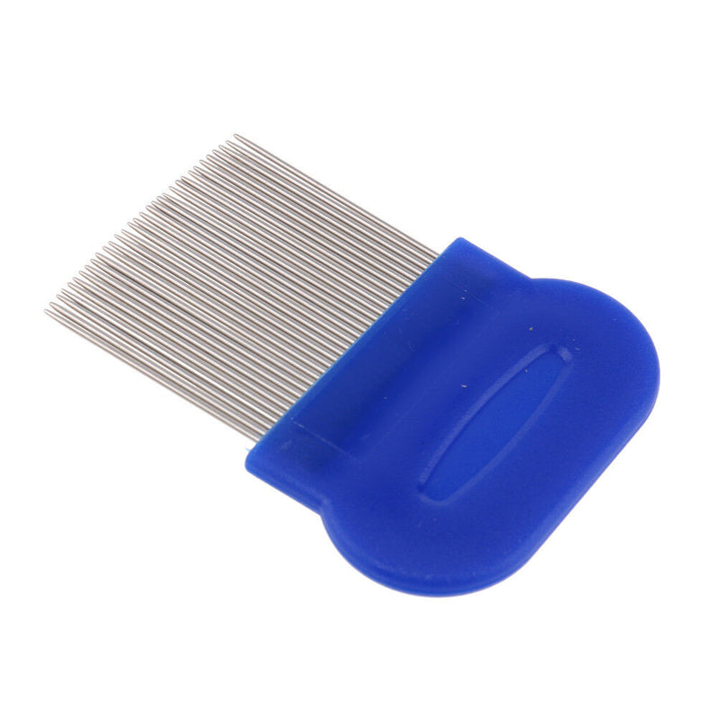 Hair LiceComb Brushes Terminator FineEgg Dust Nit Free Removal Stainless Stee Gw