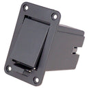 Guitar Bass Parts Black Battery Holder Box Cover Container For Active Pickup