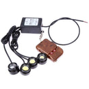 12V Car LED Emergency Strobe Lights DRL 4 in 1 Brake with N2D6 Remote Pract Z2X5