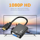 HW-2201 1080P HDMI to VGA Converter Adapter Digital Analog 3.5mm Audio Jack A