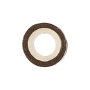 200 PCS 5mm Medium brown Silicone Lined mini Rings Links Beads For I Tip Bo