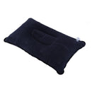 Double-sided Flocking Pillow Inflatable Portable Foldable Pillow for Campin Z4M9