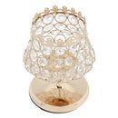 15cm Bling Crystal Votive Tealight Candle Stick Wedding Centerpieces Decor