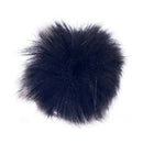 Black Fur Microphone Windshield For Lapel Lavalier Microphone