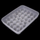 34 Grid Egg Box Food Container Eggs Refrigerator Storage Box Cris  FE FT