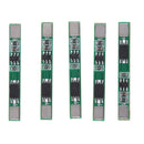5pcs 3.7V PCB Protection Board For 18650 Li-Ion Lithium LiPo Battery Cell, 12A