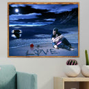 5D DIY Full Drill Diamond Painting Valentine Lovers Cross Stitch Embroidery