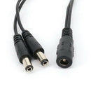 DC 1 Female to 2 Male Power Split Splitter Cable 5.4*2.7mm for CCTV CameraB Ew