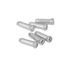 100Pcs Ultralight Aluminum Bicycle Brake Shifting Cable End Cap Cover Cables