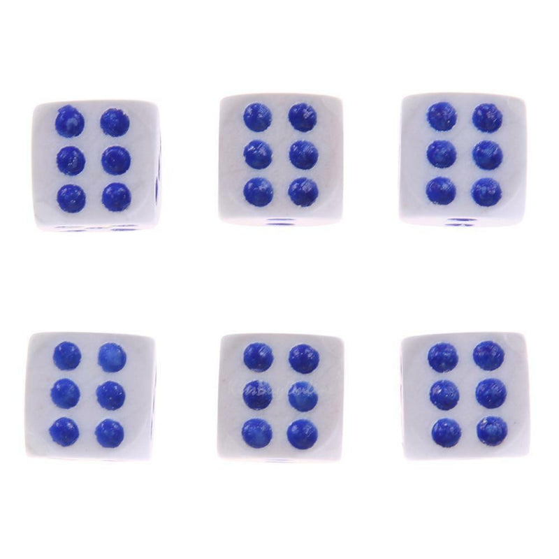 Six Dice Prediction Box 6 Die Flash Change Effect Close Up Magic Trick Props