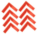 8 Packs 90 Degree Positioning Squares, Plastic Right Angle Clamps Woodworking
