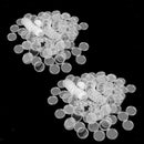200/set Transparent Coin Capsules Collectibles Coins Case Boxes 30/40mm
