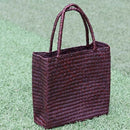 4X(Fashion Straw Summer Women Beach Handbags Female Flap Handbags Designer N4X5)