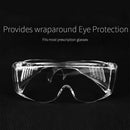New Dustproof Anti Fog Vent Goggles Protective Glasses Outdoor Lab Work
