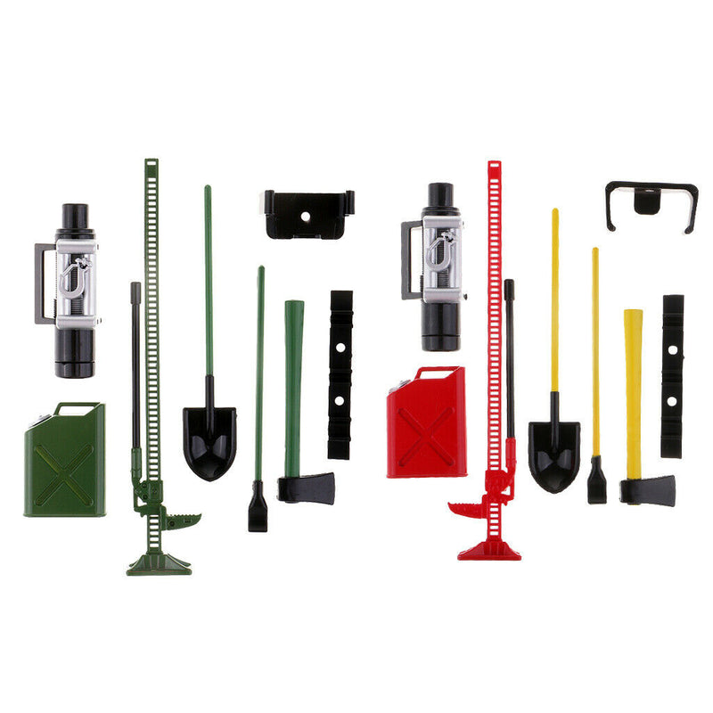 1:10 Scale Metal Roof Rack Mini Cargo Decoration for HSP Redcat RC4WD RC Car -