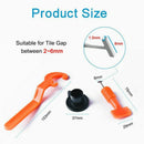 Premium Tile Leveling System Kit With 50Pcs Tile Leveler Spacers, 2X Specia Y3G7