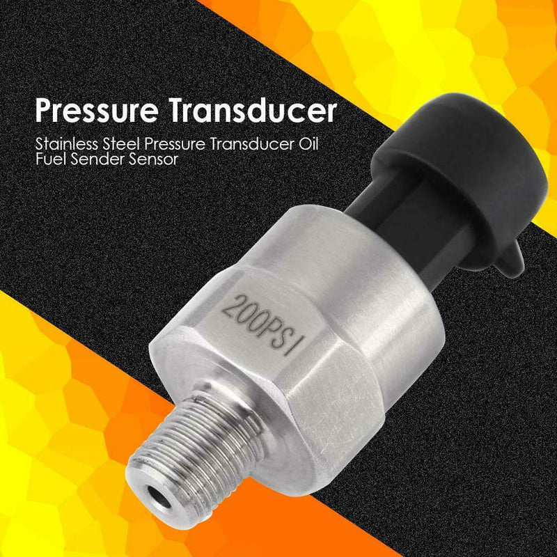 1/8NPT 0.5-4.5V Stainless Steel Pressure Transducer Fuel Sensor (200PSI)