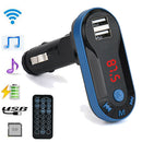Bluetooth Wireless FM Transmitter MP3 Player Handsfree Cars Kit USB TF SD Remote