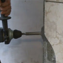 Sds Plus Shank 3-In Wide Electric Hammer Chisel Angled Heavy Duty Bent Tile W8O7