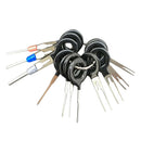 11Pcs Car Electrical Wiring Terminal Crimp Pin Extractor Durable Steel Connector