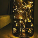 2m 20LED Solar Wine Bottle String Light Wedding Cork Garland Fairy Lamp A