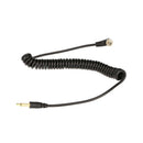 3.5mm to Male PC Flash Sync Cable Screw Lock for Trigger Studio Light 3C
