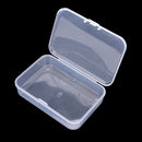 Clear Plastic Transparent With Lid Storage Box Collection Container Case -TOCA