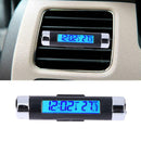 Car Dashboard Digital Clock Backlight Automotive Car LCD Display Thermometer
