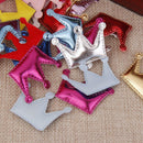 20x Cute Faux Leather Crown Girl's Hair Clips Headbands Accessories DIY 45mm