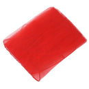 New 3 Tier Elegant Wedding Bridal ribbon side Tulle Veil With Comb Red
