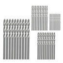 40 Pcs Mini Drill Hss Bit 0.6Mm-2.0Mm Straight Shank Pcb Twist Drill Bits S