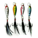 16 pcs Lead Fishing Lure Mini Lead Fishing Lure Bass Walleye 6.4G Fishing C L6P6