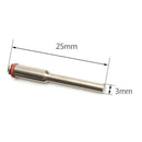2X(18Pcs 25Mm / 1 Inch Brushed Disc Kit Detail Abrasive Brush with 6 Mandre