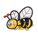bee embroidered sew iron on patches set badge bag fabric applique craft DIY SEAU