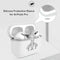 For AirPods Pro Headset Silicone Charging Case Protective Cover with Carabiner