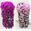 84cm Artificial Silk Violet Flower Hanging Garland Wedding Party Home Decor