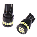 2X T10 3014 57SMD 24 LED Car CANBUS Error Free Wedge Light Bulb WhiteJCAUJCA Gw