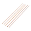 5pcs 6mm*250mm Round Balsa Wood Stick Strip Craft Airplane Boat Models DIY