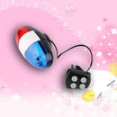 Electric Bike for Safety Cycling 4 Sound 6 LED Police Car Siren Light Horn Bell