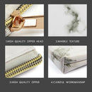 3 Pack Marble Makeup Bag Set Portable Toiletry Pouch Bag Waterproof Organiz M7O4