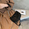 Nylon Women Shoulder Handbags Solid Ladies Travel Messenger Bags (Black)