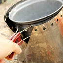 Outdoor gas stove stove windproof windshield camping windproof ring