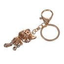 Rhinestone Crystal Keyring Charm Pendant Purse Bag Key Ring Chain Keychain  B4Q3