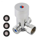 G1/2 Hot Cold Water Mixing Valve Thermostatic Mixer Temperature Control for K9K4