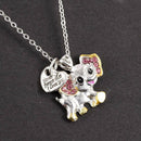 Lovely Elephant Shape Rhinestone Pendant Women's Necklace Jewelry Gift for Girl